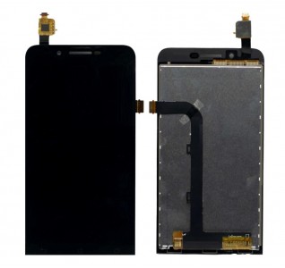 Lcd With Touch Screen For Asus Zenfone Go 5 0 Lte T500 Black By - Maxbhi Com