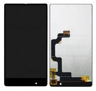 Lcd With Touch Screen For Umidigi Crystal Black By - Maxbhi Com