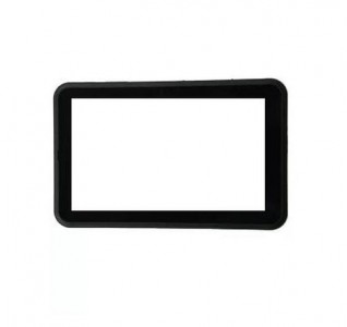 Replacement Front Glass For Ambrane A37 Black By - Maxbhi.com