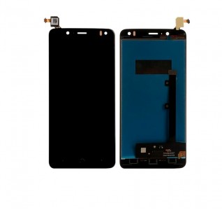 Lcd With Touch Screen For Bq Aquaris U2 Lite Black By - Maxbhi Com