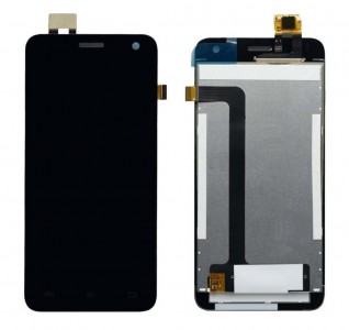 Lcd With Touch Screen For Lava Iris X1 Black By - Maxbhi Com
