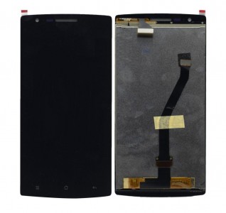 Lcd With Touch Screen For Oneplus One Black By - Maxbhi Com