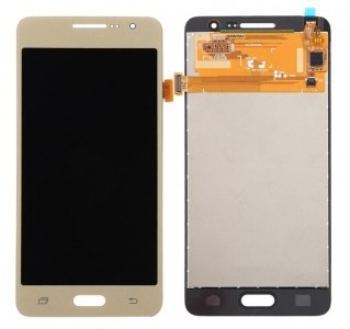 Lcd With Touch Screen For Samsung Galaxy Grand Prime Gold By - Maxbhi Com