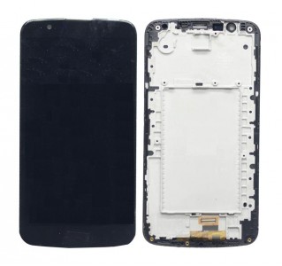 Lcd With Touch Screen For Lg K10 8gb Black By - Maxbhi Com