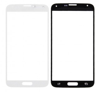 Replacement Front Glass For Samsung Galaxy S5 G900m White By - Maxbhi Com