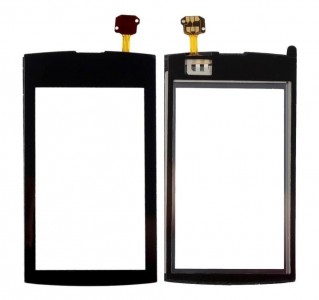 Touch Screen Digitizer For Nokia Asha 306 Black By - Maxbhi Com