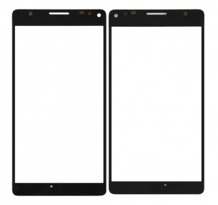 Replacement Front Glass For Microsoft Lumia 950 Xl Black By - Maxbhi Com
