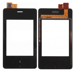 Touch Screen Digitizer For Nokia Asha 500 Rm934 Black By - Maxbhi Com