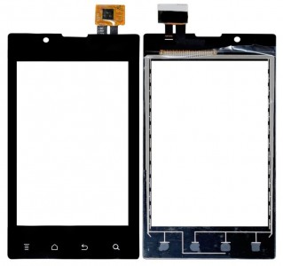 Touch Screen Digitizer For Videocon A10 Black By - Maxbhi Com