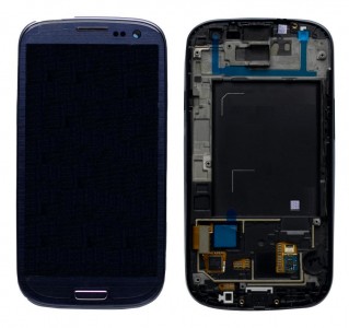 Lcd With Touch Screen For Samsung Galaxy S3 I9300 32gb Black By - Maxbhi Com
