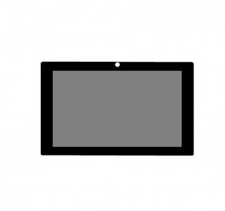 Lcd With Touch Screen For Lava Etab Z7h Plus Black By - Maxbhi.com