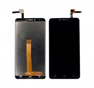 Lcd With Touch Screen For Alcatel Pixi 4 6 Black By - Maxbhi Com