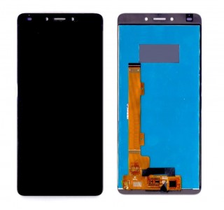 Lcd With Touch Screen For Panasonic Eluga I7 Black By - Maxbhi Com