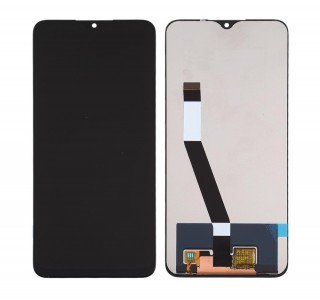 Lcd With Touch Screen For Xiaomi Redmi 9 Prime Black By - Maxbhi Com