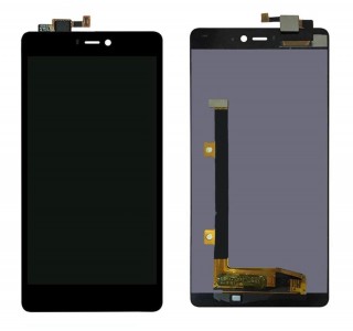 Lcd With Touch Screen For Xiaomi Mi4i Black By - Maxbhi Com