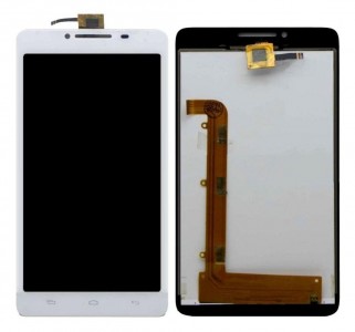 Lcd With Touch Screen For Micromax Canvas Doodle 3 White By - Maxbhi Com