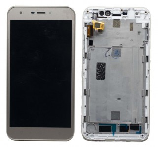 Lcd With Touch Screen For Intex Cloud Q11 4g Champagne By - Maxbhi Com