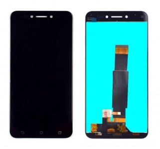 Lcd With Touch Screen For Asus Zenfone Live 32gb Black By - Maxbhi Com