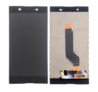 Lcd With Touch Screen For Sony Xperia Xa1 Ultra Black By - Maxbhi Com