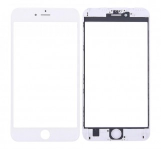 Replacement Front Glass For Apple Iphone 6s Plus White By - Maxbhi Com