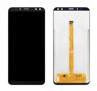 Lcd With Touch Screen For Oukitel K6 Black By - Maxbhi Com
