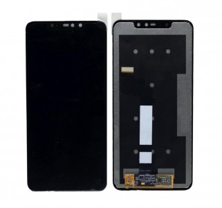 Lcd With Touch Screen For Xiaomi Redmi Note 6 Pro Black By - Maxbhi Com