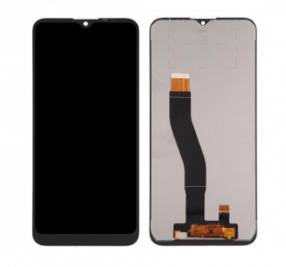 Lcd With Touch Screen For Wiko View 4 Lite Black By - Maxbhi Com