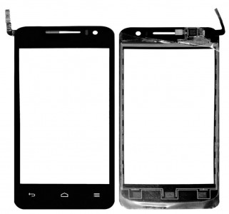 Touch Screen Digitizer For Huawei Ascend G330 Black By - Maxbhi Com