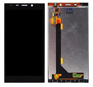 Lcd With Touch Screen For Blu Life Pure Xl L260l Black By - Maxbhi Com