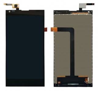 Lcd With Touch Screen For Doogee Dagger Dg550 Black By - Maxbhi Com