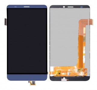 Lcd With Touch Screen For Micromax Canvas Mega 4g Black By - Maxbhi Com
