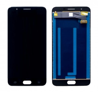Lcd With Touch Screen For Samsung Galaxy J7 Prime Black By - Maxbhi Com