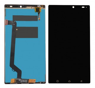 Lcd With Touch Screen For Lenovo K4 Note Wooden Edition Black By - Maxbhi Com