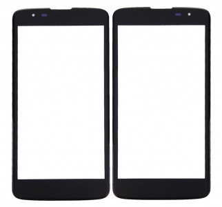 Replacement Front Glass For Lg K8 Black By - Maxbhi Com