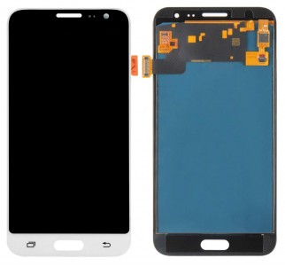 Lcd With Touch Screen For Samsung Galaxy Express Prime White By - Maxbhi Com