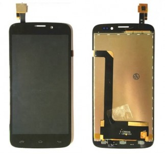 Lcd With Touch Screen For Tecno R7 Black By - Maxbhi Com