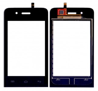 Touch Screen Digitizer For Micromax Bolt A066 Black By - Maxbhi Com