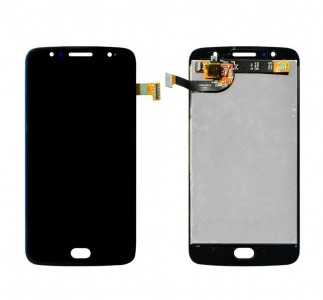 Lcd With Touch Screen For Moto G5s Black By - Maxbhi Com