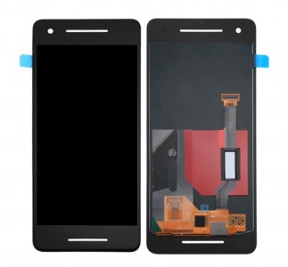 Lcd With Touch Screen For Google Pixel 2 Black By - Maxbhi Com