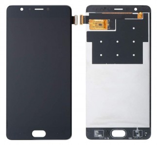 Lcd With Touch Screen For Blu Life One X3 Black By - Maxbhi Com