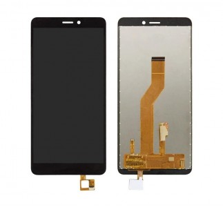 Lcd With Touch Screen For Wiko Jerry 3 Black By - Maxbhi Com