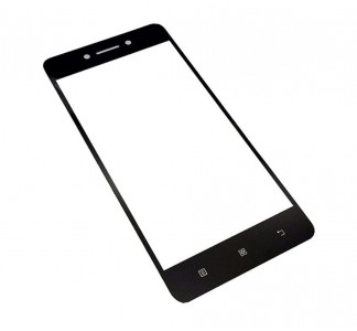 Replacement Front Glass For Lenovo S90 Black By - Maxbhi.com