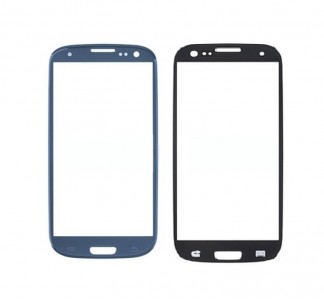 Replacement Front Glass For Samsung Galaxy S3 I9300 32gb Blue By - Maxbhi Com