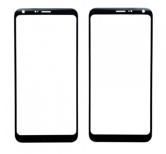 Replacement Front Glass For Lg Q6black By - Maxbhi Com