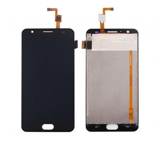 Lcd With Touch Screen For Oukitel K6000 Plus Black By - Maxbhi Com