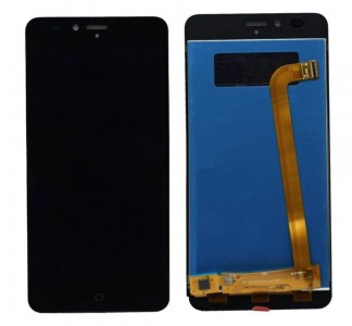 Lcd With Touch Screen For Comio C2 Black By - Maxbhi Com
