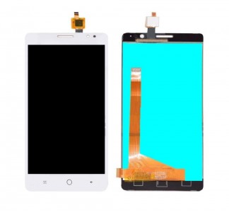 Lcd With Touch Screen For Intex Aqua Star 5 0 White By - Maxbhi Com