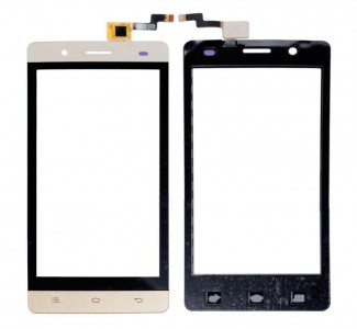 Touch Screen Digitizer For Celkon Diamond Pop Yellow By - Maxbhi Com