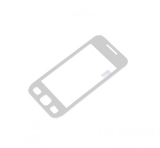 Replacement Front Glass For Samsung Wave 575 S5753 White By - Maxbhi.com