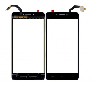 Touch Screen Digitizer For Micromax Bharat 5 Pro Black By - Maxbhi Com